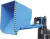 Kippbehälter BAUER,  BKM 1500 l B1560xT1760xH1270 mm RAL5012 Tragkraft 3000kg mit Abrollsystem