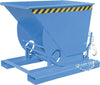 Kippbehälter BAUER,  AK 500 l B1010xT1420xH1070 mm RAL5012 Tragkraft 1000kg mit Abrollsystem