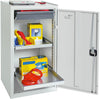 Beistellschrank STUMPF,  B500xT500xH1000 mm RAL7035 1 Schublade, 2 Wannen