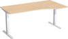 Hubtisch GERAMÖBEL,  C-Fuß Flex Buche rechts 1800x800/1000, 650-1250