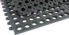Arbeitsplatzmatte MILTEX,  YOGA OCTA Oil schwarz B90xT90 cm