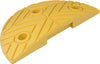 Fahrbahnschwelle DANCOP,  Endstück gelb B250xT420xH50 mm