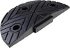 Fahrbahnschwelle DANCOP,  Anfangsstück schwarz B250xT420xH70 mm
