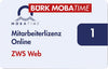 BÜRK MOBATIME, ZWS Web Lizenz Basic Zeiterfassung online