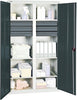 Werkzeugschrank STUMPF,  S3000 RAL 7035/7016 2 Abt., 6 Wannenböden 6 Schubladen