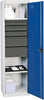Werkzeugschrank STUMPF,  S3000 RAL 7035/5010 2 Wannenböden 5 Schubladen