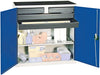 Werkzeugschrank STUMPF,  S3000 RAL 7035/5010 4 ausz. Schubladen 1 Wannenboden