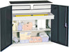 Werkzeugschrank STUMPF,  S2000 RAL 7035/7016 4 Schubladen 1 Wannenboden