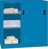 Schiebetürenschrank PAVOY,  1000/600/1000 gepulvert RAL 7035/5012