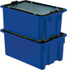 Drehstapelbehälter LA-KA-PE,  45 l B600xT400xH250 mm blau LA-KA-PE