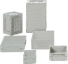 Transport-Stapelkasten LA-KA-PE,  B600xT400xH320 mm grau Auflast 700kg mit Griffloch LA-KA-PE