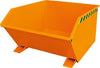 Kippbehälter BAUER,  GU 1000 l B1280xT1640xH780 mm RAL2000 Tragkraft 1500kg
