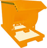 Kippbehälter BAUER,  BKM 1000 l B1060xT1760xH1270 mm RAL2000 Tragkraft 3000kg mit Abrollsystem