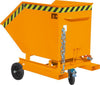Spänekastenwagen BAUER,  SKW-ET 400 l B900xT1320xH1090 mm RAL2000 Tragkraft 300kg