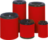 Papierkorb VAR,  30 l rot selbstlöschend VAR