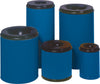 Papierkorb VAR,  110 l blau selbstlöschend VAR