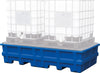 IBC-Station ASECOS,  PE mit PE-Gitterrost 2480x1320x610 asecos