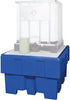 IBC-Station ASECOS,  PE 1280x1660x860mm,vzk.Stell