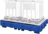 IBC-Station ASECOS,  PE 2460x1800x450mm,vzk.Stell
