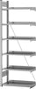 Anbauregal NEUTRAL,  zerlegt HZA 20307 EX, 6 Böden 2000x300x750mm verzinkt