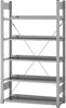 Grundregal NEUTRAL,  zerlegt HZG 17310 EX, 5 Böden 1750x300x1000mm verzinkt