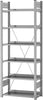 Grundregal NEUTRAL,  zerlegt HZG 20307 EX, 6 Böden 2000x300x750mm verzinkt