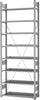 Grundregal NEUTRAL,  zerlegt HZG 27310 EX, 8 Böden 2700x300x1000mm verzinkt