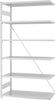 Anbauregal, NEUTRAL,  6 BD 2500x600x1300, hellgrau