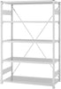 Grundregal, NEUTRAL,  5 BD 2000x600x1300, hellgrau