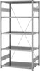 Grundregal NEUTRAL,  Edelstahl 5 Böd. 2000x600x1000 mm