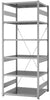 Grundregal NEUTRAL,  Edelstahl 6 Böd. 2500x800x1000 mm
