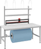 Verpackungstisch PRECITOOL,  OK-V1 B1685xT800xH718-1018 mm manuell verstellbar Tischplatte Melamin