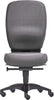 Bandscheibenstuhl SITWELL,  OFFICE grau bis 120kg 100 % Polyester
