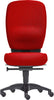 Bandscheibenstuhl SITWELL,  OFFICE rot bis 120kg 100 % Polyester