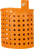 Abfallsammler NEUTRAL, Abfallbeh.20 l halbrund orange Quadratloch