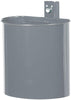 Abfallbehälter NEUTRAL,  20L inkl. Wandbef. grau.