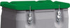 Mobil-Box CEMO,  170 l Box grau / Deckel grün