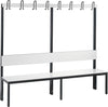 Garderobenbank CP,  Basic PlusH1650xB1960xT407mm