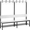 Garderobenbank CP,  Basic PlusH1650xB1960xT407mm