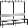 Garderobenbank CP,  Basic PlusH1650xB1960xT407mm