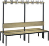 Garderobenbank CP,  Basic PlusH1650xB1960xT760mm