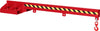 Lastarm NEUTRAL,  Typ RLA-1 2400 1000kg nicht höhenverst. max. 2400mm RAL 3000 feuerrot