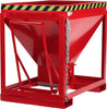 Silowagen NEUTRAL,  Typ RSL-600 780x1200x1030 mm Volumen 0,6 m³Korn 3mm RAL 3000 feuerrot