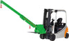 Kranarm NEUTRAL,  Typ RKT-5 6-fach ausziehb.5000kg 5-fach verst. 2260-3760 RAL 6018 gelbgrün