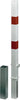 Absperrpfosten NEUTRAL,  Passau 70x70 mm Dreik. Einbet. GAH Alberts