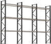 Palettenregal PRECITOOL,  verzinkt 3 Felder á 1825 mm H 6000xT 1100mm 18 Holme 2000 kg
