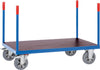 Rungenwagen FETRA,  1200 kg m. wasserfester PlattformLadefläche 1200 x 800 mm RAL 5007