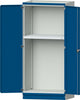Leergehäuse ANKE,  Modell 103 B1015xT720xH2200mm RAL 7035/5012 mit Türen Schubladenblock NH 1200mm