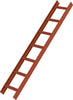 Dachleiter  7 Sprossen rotbraun