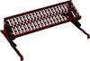 Standrost MUNK,  Standfläche 800 x 250 mm rotbraun